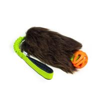 Sheepskin Bungee žaislas su rankena ir kamuoliuku šunims, M