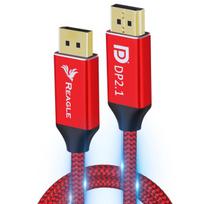 DISPLAYPORT KABELIS 2.1 DP 8K 120Hz 4K 320Hz 240Hz FREESYNC GSYNC 80Gbps 3M