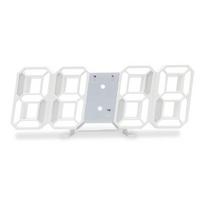 Skaitmeninis LED sieninis laikrodis 24/12 h su USB, 1 vnt.