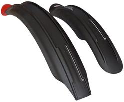 Skydelių komplektas Simpla Kido Chopper SDS 20" black/red
