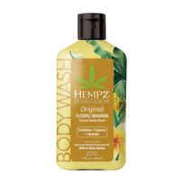 HEMPZ ORIGINAL FLORAL BANANA HERBAL kūno prausiklis, 500 ml