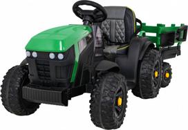 1life Elektrinis traktorius Titanium su priekaba Green | PA.BDM0925.ZIE | 5903864913286