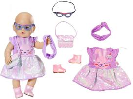 Lėlės gimtadienio drabužių rinkinys 43 cm Baby Born