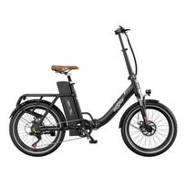 Elektrinis dviratis Huaming OneSport OT16 20" // sulankstomas, 7G (juoda)