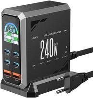 Blitzwolf BW-S31 2xUSB-A, 4xUSB-C, PD, 240W network charger. | BLZ687 | 5907085527529
