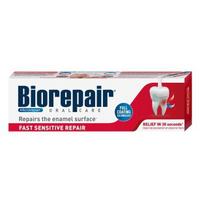 Biorepair Microrepair Fast Sensitive dantų pasta, 75 ml 