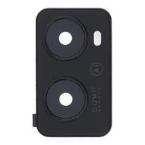 Kameros stikliukas su rėmu skirtas Oppo A96 CPH2333 - Juodas - OEM