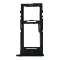 SIM kortelės dėklas skirtas Samsung Galaxy A51 5G - Single Card versija - Juodas - OEM