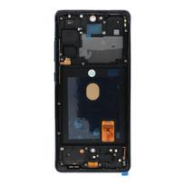 Ekranas su rėmu skirtas Samsung Galaxy S20 FE/S20 FE 5G - Dark blue - OLED