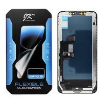 Ekranas skirtas iPhone XS Max - Juodas - Juodas - Soft OLED