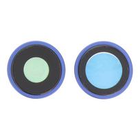 Kameros stikliukas su rėmu skirtas iPhone 16/16 Plus Ultramarine 2vnt OEM