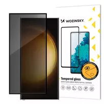 Apsauginis stikliukas privatus Wozinsky Tempered Privacy Glass with Anti-spy Filter skirtas Samsung Galaxy S24 Ultra