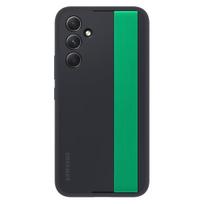 Dėklas Samsung EF-XA546CBEGWW ETUI skirtas Samsung Galaxy A54 5G A546 - Juodas - Žalia juosta