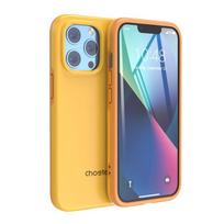 MagSafe dėklas Choetech PC0113-MFM-YE Anti-drop skirtas iPhone 13 Pro - Oranžinis