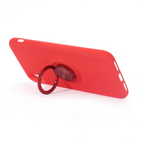 Dėklas Silicone Ring skirtas iPhone 12 Pro Max - Raudonas