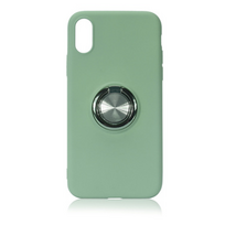Dėklas Silicone Ring skirtas iPhone 12 Pro Max - Žalias