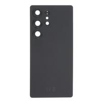 Galinis dangtelis su kameros stikliuku skirtas Samsung Galaxy S25 Ultra - Titanium Black - OEM