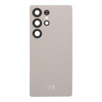 Galinis dangtelis su kameros stikliuku skirtas Samsung Galaxy S25 Ultra - Titanium Gray - OEM