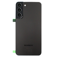 Galinis dangtelis su kameros stikliuku skirtas Samsung Galaxy S22 Plus 5G - GH82-27444A - Juodas - Service Pack