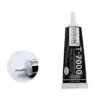 Universalūs klijai Suxun T7000 T-7000 15ml – Silikoniniai klijai – Juodi