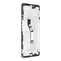 Ekranas su rėmu skirtas Xiaomi Poco M4 5G, Poco M5 4G, Redmi 10 5G, Redmi Note 11E 5G - Juodas - OEM