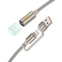 LED USB A / Type C to LED skaitymo lempa HOCO UA38C - Gold