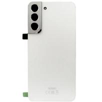 Galinis dangtelis su kameros stikliuku skirtas Samsung Galaxy S22 5G S901 - Baltas - OEM