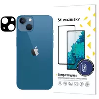 Kameros apsauginis stikliukas skirtas iPhone 15 Plus - 5D Full Glue Tempered Glass