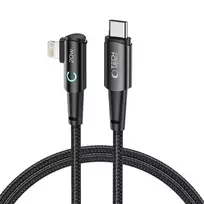 USB laidas kampinis Tech-Protect UltraBoost L Cable Lightning (angled) / USB-C (straight) PD 20W 3A - 1m