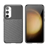 Dėklas skirtas Samsung Galaxy S23 FE - Thunder Case - Juodas