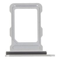 SIM kortelės dėklas, laikiklis skirtas iPhone 16 Pro, 16 Pro Max - Single Card Version - White Titanium - OEM