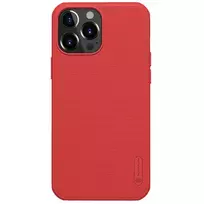 Dėklas Nillkin Super Frosted Shield Pro skirtas iPhone 13 Pro Max - Raudonas
