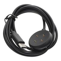 Įkrovimo laidas Fast Charging Cable USB-C skirtas Google Pixel Watch 3 41mm, Pixel Watch 3 45mm - 1M - Juodas