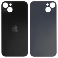 Galinis dangtelis skirtas iPhone 14 Plus - "Large Camera Hole" versija - Juodas - OEM