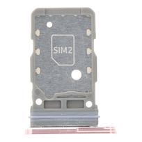 SIM kortelės dėklas, laikiklis skirtas Samsung Galaxy S21 Plus 5G - Dual Card Version - Gold - OEM