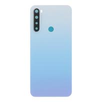 Galinis dangtelis su kameros stikliuku skirtas Xiaomi Redmi Note 8T - White - OEM