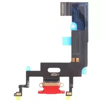 iPhone XR krovimo lizdas su mikrofonu - Red - OEM