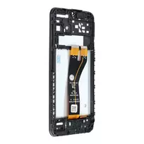 Ekranas su rėmu skirtas Samsung Galaxy A14 5G A146 2023 - Juodas - OEM