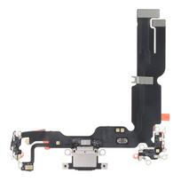 Krovimo lizdas skirtas iPhone 15 Plus - Juodas - HQ
