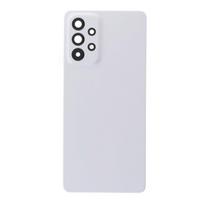 Galinis dangtelis su kameros stikliuku skirtas Samsung Galaxy A73 5G - White - OEM