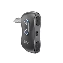 Auto FM transmiteris HOCO AUX E73 Pro Audio Jack 3.5 mm Bluetooth – Juodas