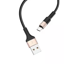 HOCO USB kabelis USB-A to Type-C 2A X26  – 1m – Black / Gold