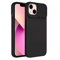 Dėklas Slide Case skirtas iPhone 15 Plus - Juodas
