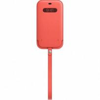 Dėklas Apple Leather MHYF3ZM/A Sleeve Case skirtas iPhone 12 Pro Max – Pink Citrus