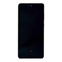 Ekranas su rėmu skirtas Samsung Galaxy A72, A72 5G - Black - HQ OLED