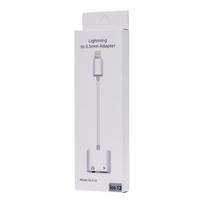Adapteris Lightning to Audio Jack 3.5mm su krovimo jungtimis skirtas iPhone 7/7 Plus/8/8 Plus/X/XS/XR/XS Max/11/11 Pro/11 Pro Max/12/12 Pro/12 Pro Max
