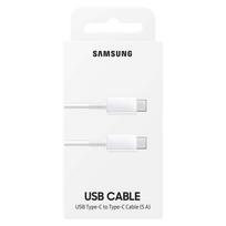 Type-C to Type-C 5A kabelis Samsung EP-DN975BWEGWW - 1m - Baltas