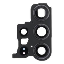 Galinės kameros stikliukas su rėmu skirtas Samsung Galaxy S23 Ultra - Phantom Black - OEM