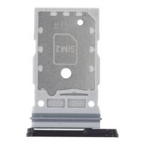 SIM kortelės dėklas, laikiklis skirtas Samsung Galaxy S24, S24 Plus - Dual Card versija- Juodas - OEM