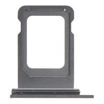 SIM kortelės dėklas, stalčius skirtas iPhone 15 Pro, iPhone 15 Pro Max - Single Card Version - Juodas - OEM